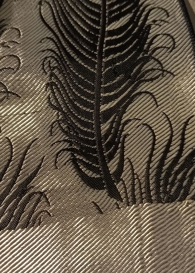 Bufanda años 50 de caballero de seda