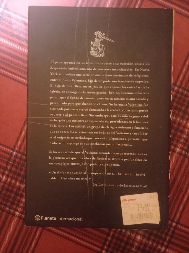 Libro Assassini, Thomas Gifford