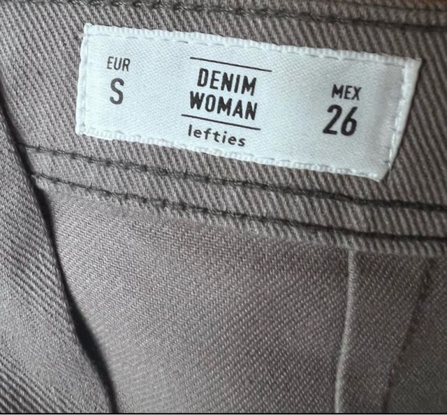 Falda plata Lefties T.S