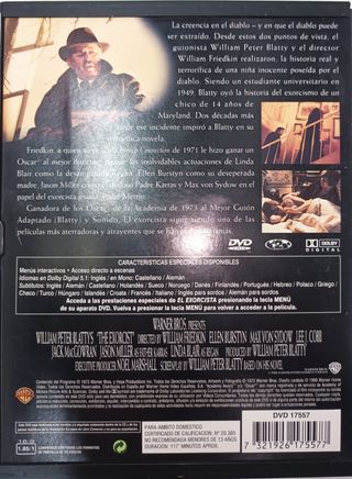 EL EXORCISTA 1973 PRIMERA EDICIÓN