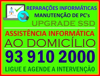 Assistência informática ao domicilio no Porto-PT