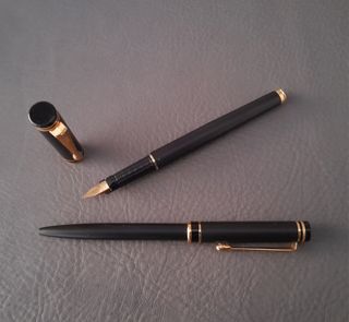 Pluma estilográfica y bolígrafo Ciros