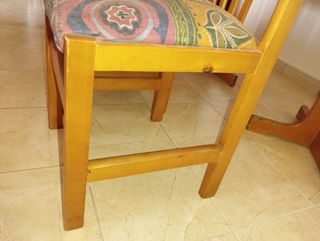 Mesa salón y sillas