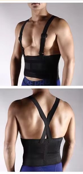 Banda lumbar de apoyo para la espalda