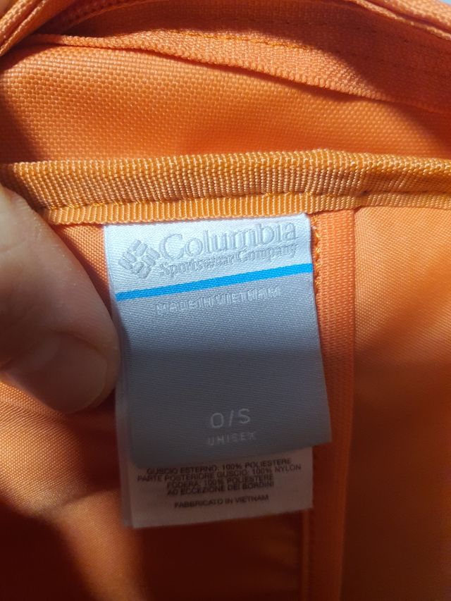 Mochila Columbia 22L naranja y vino