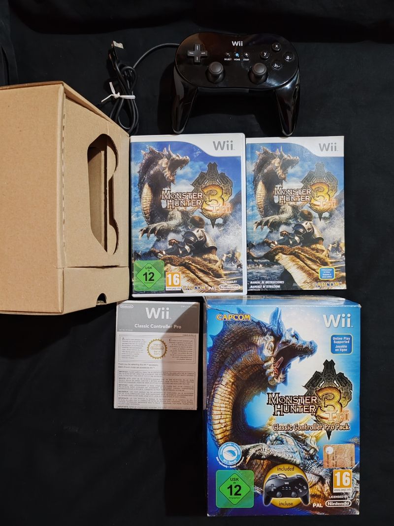 Imagen de Paquete Pro de controladores Monster Hunter 3 Tri Classic