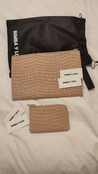 Bolso de mano y cartera Bimba y Lola