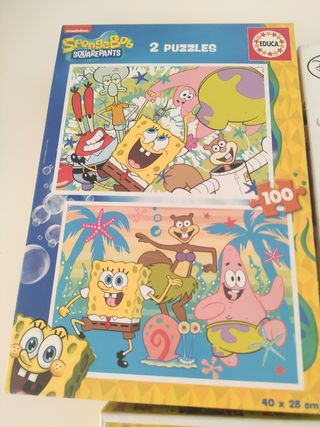 Tres puzzles 100 piezas