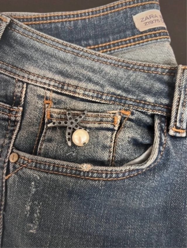 Pantalon vaquero Zara T.S