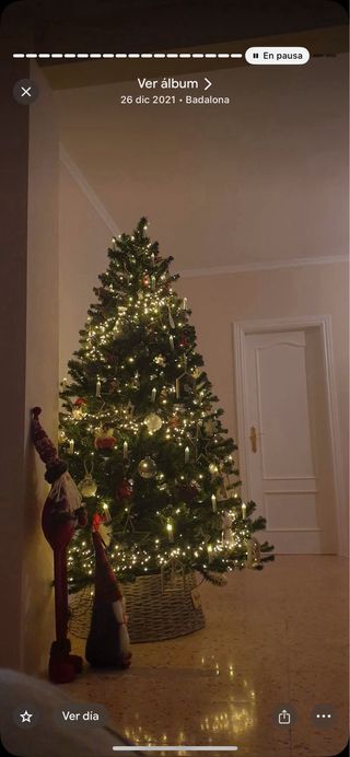 Árbol de Navidad de 210 cm