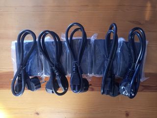 5 Inyectores PoE Ubiquiti y Cable AC