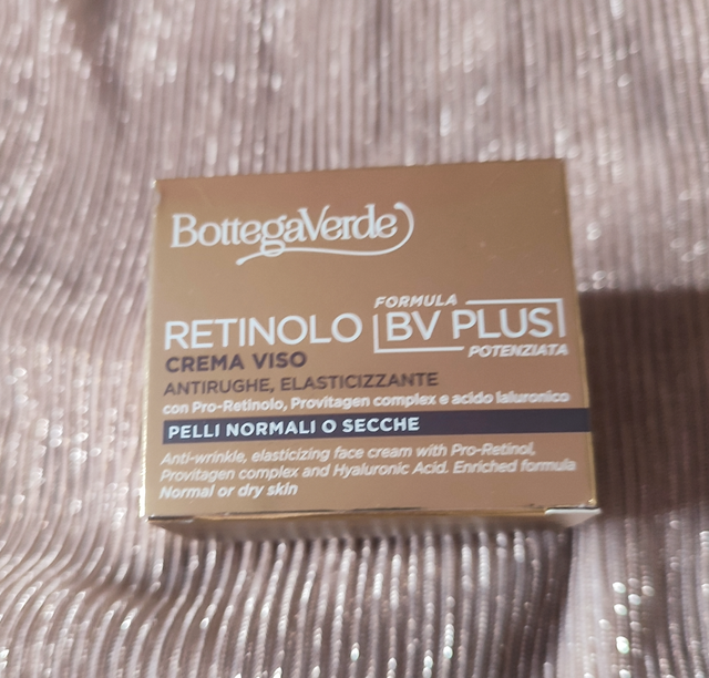 crema viso retinolo BV plus formula potenziata