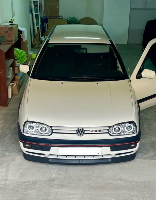 Faros angel eyes vw golf mk3 