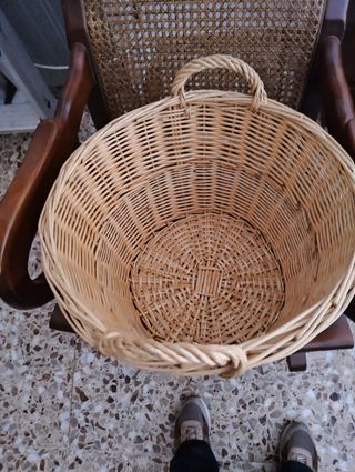 Cesto mimbre