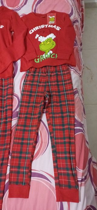 Set Pigiami the grinch famiglia leggere 