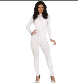 Maillot mujer blanco disfraz