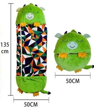 Saco de dormir convertible en almohada