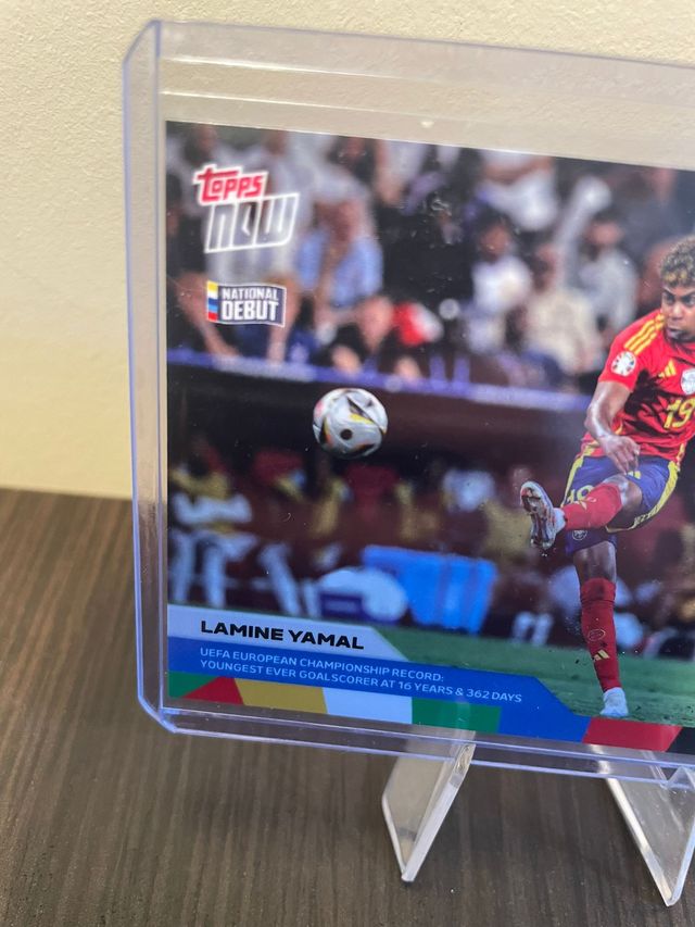 Lamine Yamal España Euro 2024 Topps Now 054