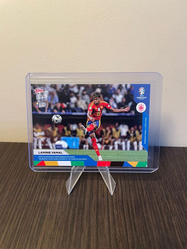 Lamine Yamal España Euro 2024 Topps Now 054