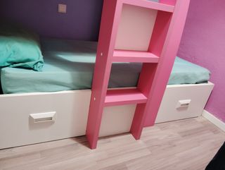 Cama tren con armario