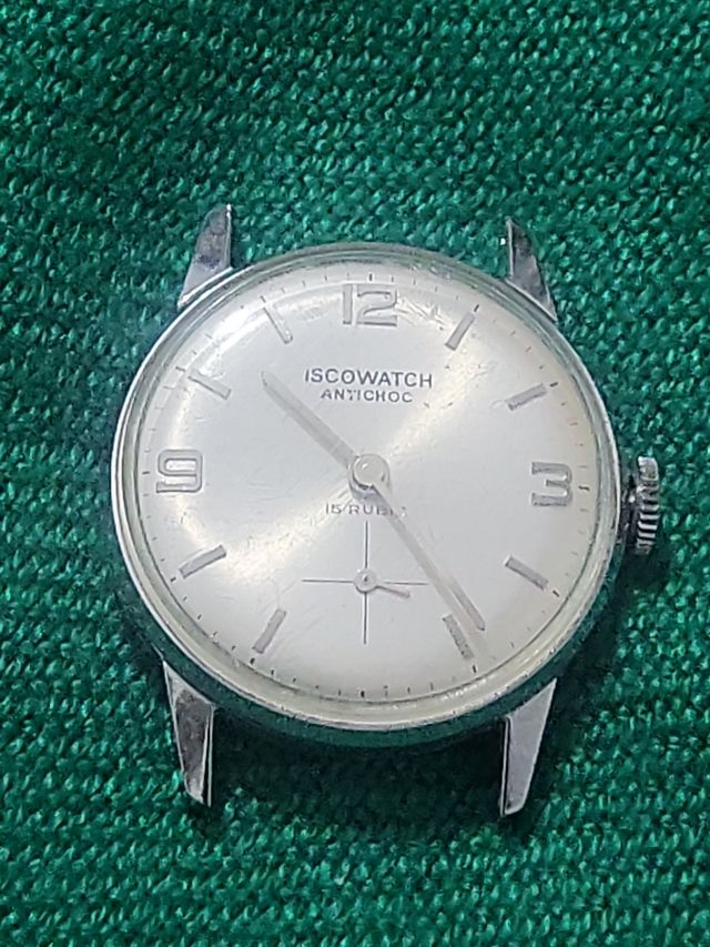 Reloj iscowach antichoc 15 rubies vintage