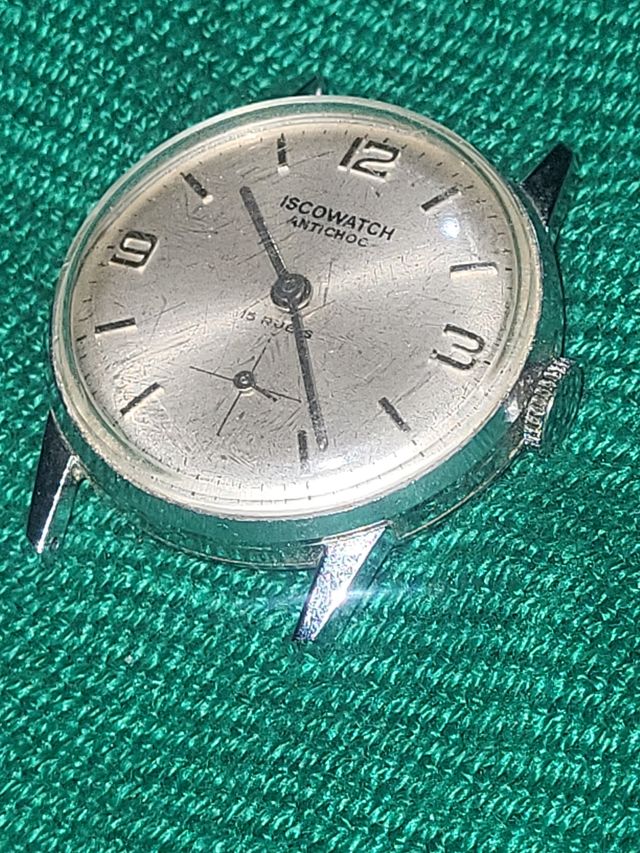Reloj iscowach antichoc 15 rubies vintage