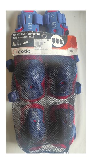 Protecciones patines, bici, skate...XS