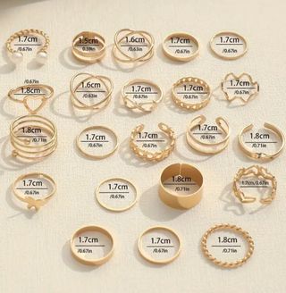 Pack 22 anillos