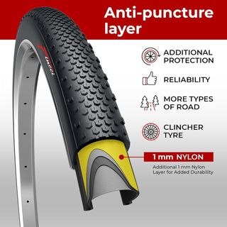 Cubierta Gravel Plegable 700x38C