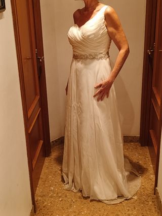 Vestido novia corte romano