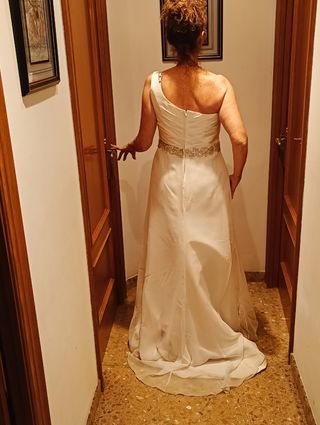 Vestido novia corte romano
