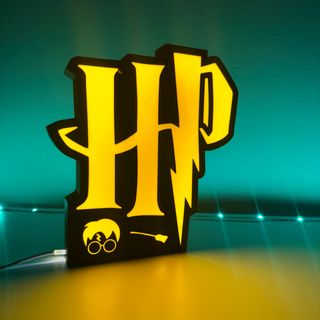 Letrero led harry potter
