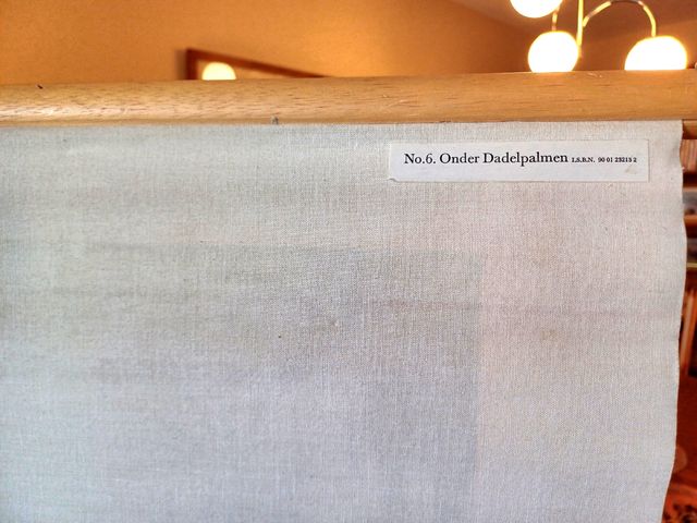 Mural escolar oasis debajo las palmeras