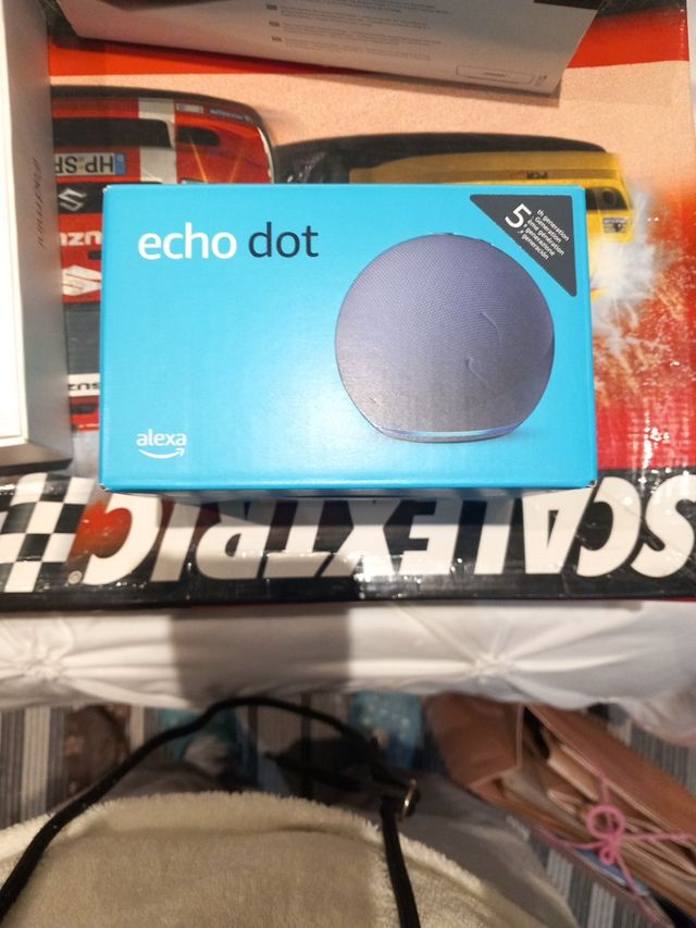 Caja Vacia de  Altavoz Alexa Echo dot