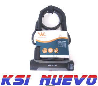 ANTIRROBO WAYSCRAL EN U CON CABLE NUEVO 71029