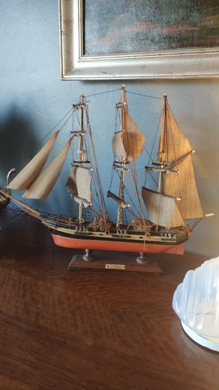 Coppia barche modellino