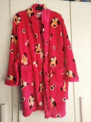 Batín infantil, niña, bata de estar por casa