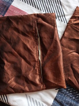 Dos fundas de cojín 42x42cm