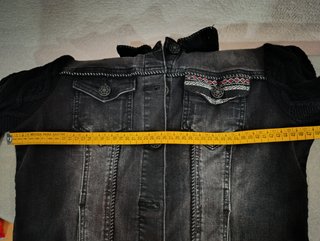 Chaqueta vaquera elástica nueva desigual