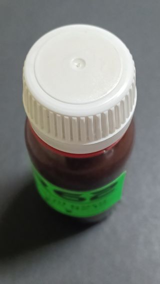 Botellas de vidrio ámbar de 60ml.