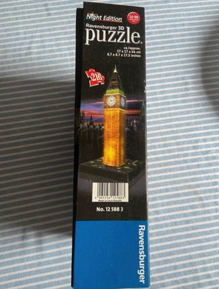Puzzle 3D Big Ben