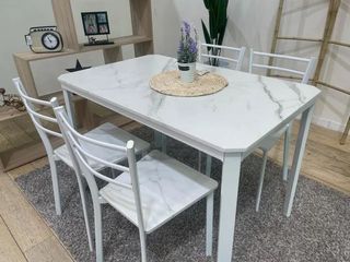 OFERTA EXCLUSIVA DE MESA Y 4 SILLAS COCINA COMEDOR