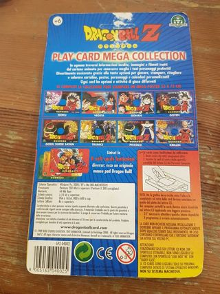 Play card mega collection dragon ball z