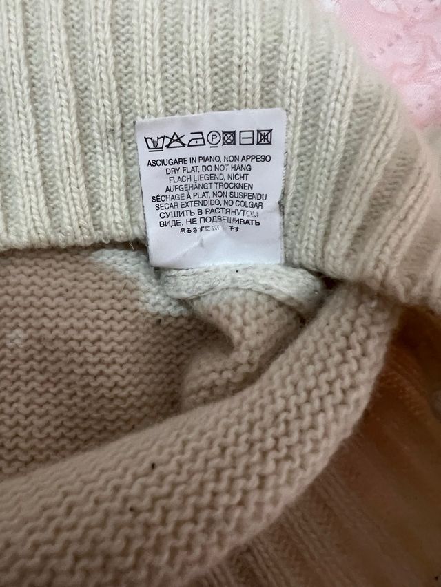 Maglione maglia spessa Gioferrari 80% lana vergi e