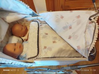 Coche de capota muñeco De Cuevas