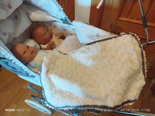 Coche de capota muñeco De Cuevas