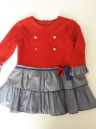 Vestido niña 3 años