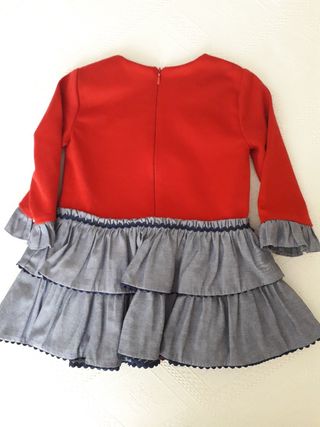 Vestido niña 3 años