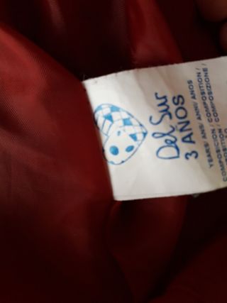 Vestido niña 3 años