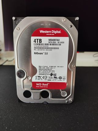 WD Red 4TB HDD WD40EFRX 2台セット 計8TB NAS向け WD Red 4TB HDD WD40EFRX 2台セット 計8TB NAS向け WD40EFRX NAS用 HDD